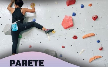 Parete arrampicata