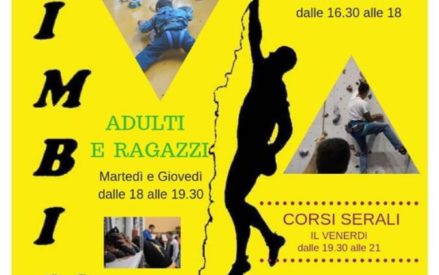 Cominciano i Corsi di Arrampicata